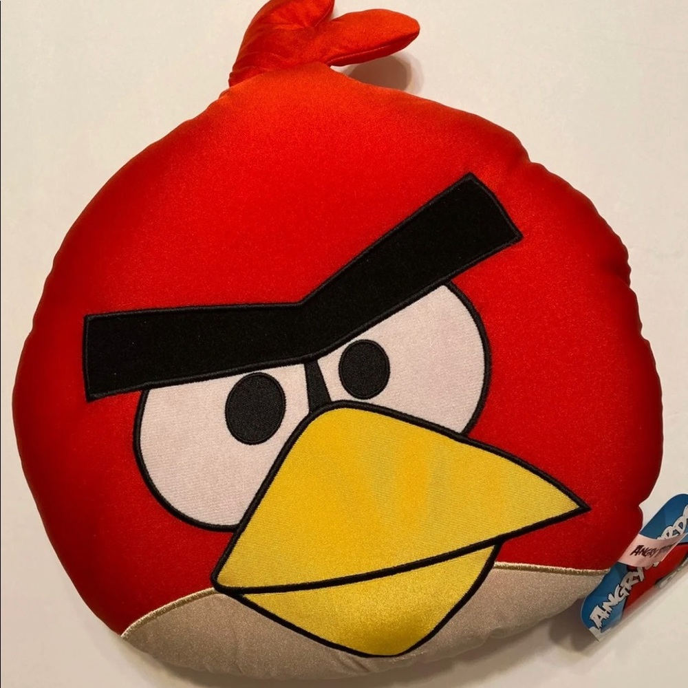 COPY - Angry Birds Red Microbead Pillow Plush Stu…